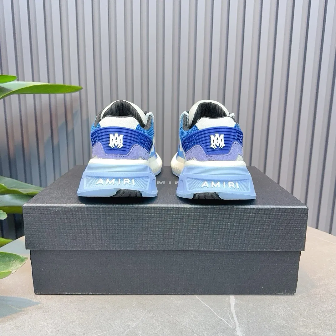 Men's shoes💰740💰 AMIRI AMIRI trendy brand hot sale🔥 Available all year round✅Couples💑 Official website synchronized Imported fabrics 1⃣️ratio 1⃣️Re-engraved, original factory special original sole, 35-45 (38.45. Non-refundable)